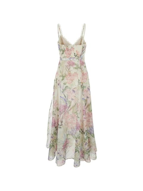 Charo Ruiz Ibiza Iraso floral-lace midi dress - Pink - zdjęcie produktu nr 2