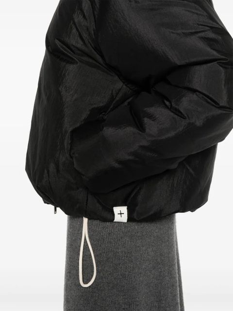 Jil Sander hooded puffer jacket - Black