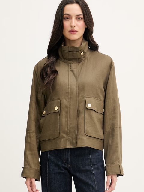 Tommy Hilfiger kurtka damska lniana - zdjęcie produktu nr 1