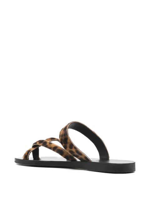 Ancient Greek Sandals strappy lynx sandals - Brown