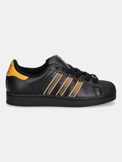adidas Originals sneakersy skórzane Superstar II damskie kolor czarny JQ6469 - zdjęcie produktu nr 2