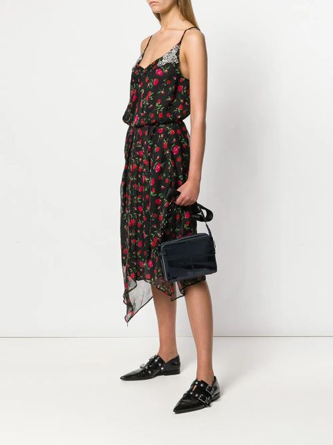 Lanvin zip around shoulder bag - Black