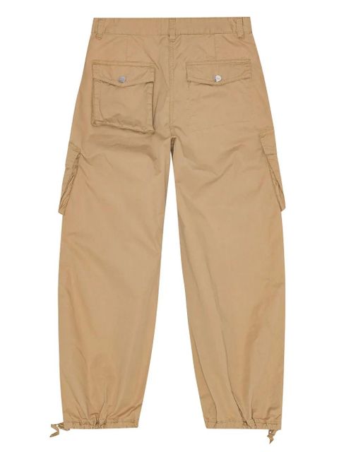 GANNI cargo trousers - Neutrals