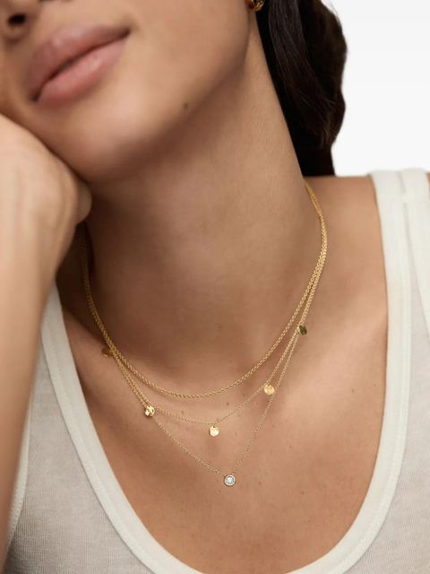 Monica Vinader Siren Muse Station necklace - Gold