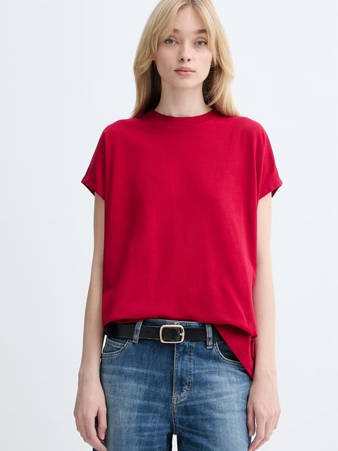 Marc O'Polo T-shirt damski bawełniany - zdjęcie produktu nr 2