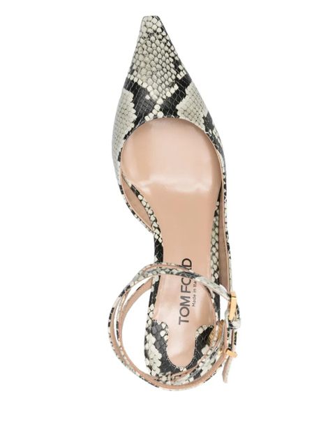 TOM FORD 65mm Padlock pumps - Grey - zdjęcie produktu nr 2