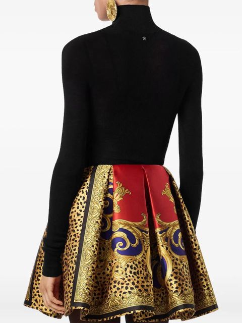 Versace virgin wool jumper - Black