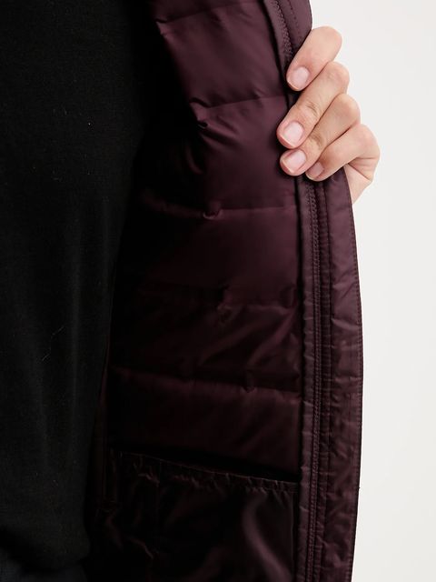 Columbia kurtka sportowa puchowa Lake 22 kolor fioletowy 2088322