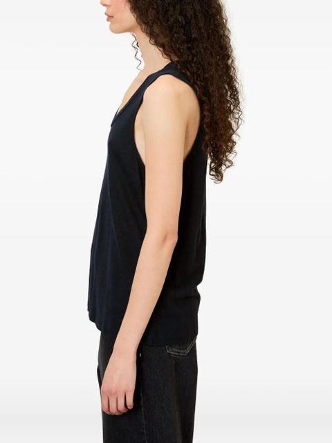 American Vintage Jacksonville scoop-neck vest - Black