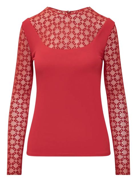 Givenchy logo top - Red - zdjęcie produktu nr 1