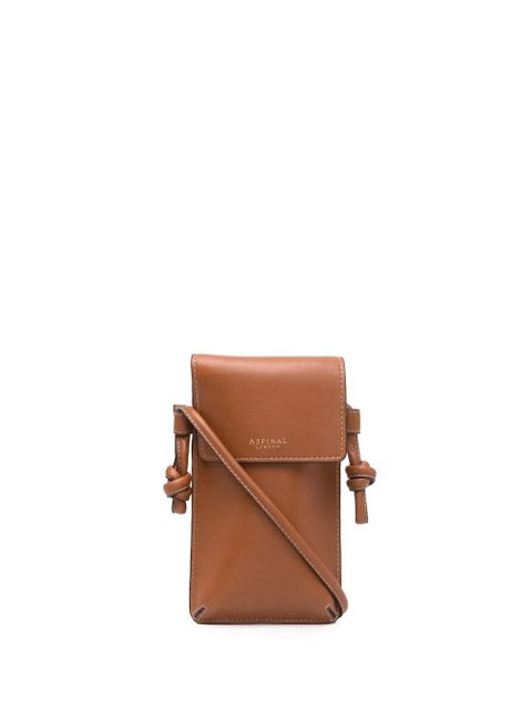 Aspinal Of London Ella leather phone case - Brown - zdjęcie produktu nr 1
