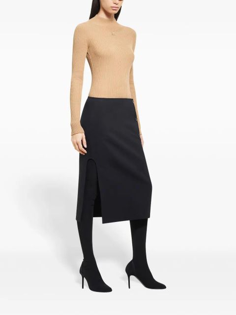 Courrèges Solar sweater - Neutrals