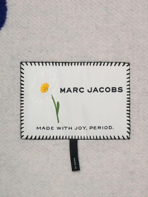 Marc Jacobs Marc is Joy wool scarf - Blue - zdjęcie produktu nr 2