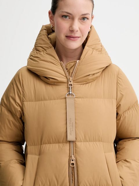 Marc O'Polo kurtka puchowa kolor beżowy zimowa 509087471081