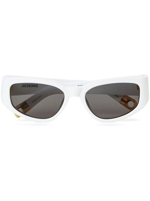 Jacquemus Gala sunglasses - White - zdjęcie produktu nr 1