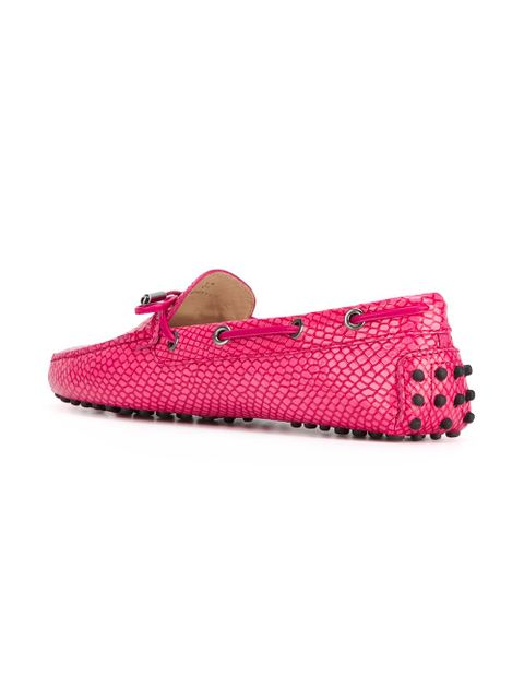 Tod's ribbon tie loafers - Pink