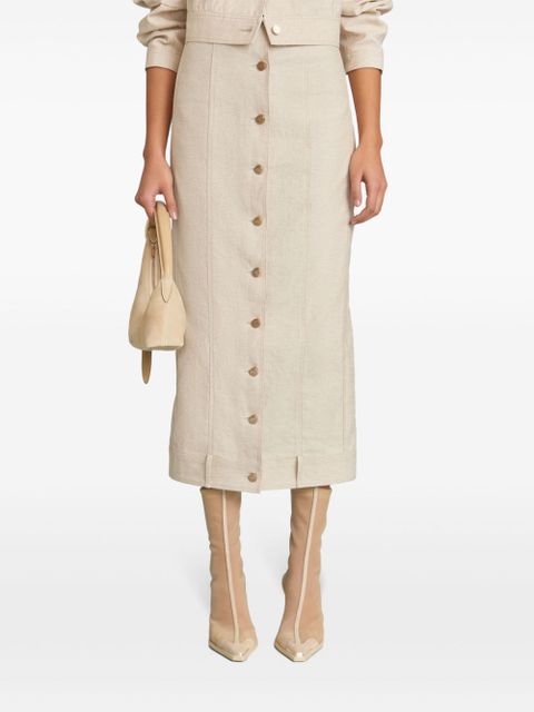 Cult Gaia Lua skirt - Neutrals - zdjęcie produktu nr 1