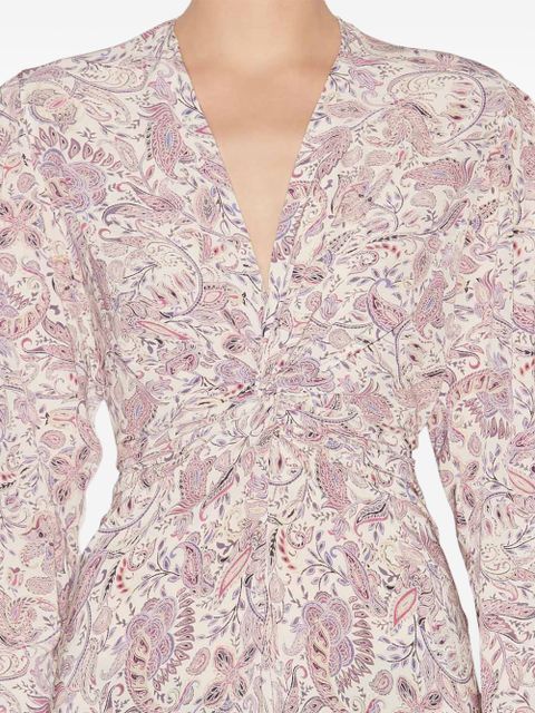 MARANT ÉTOILE Zeliha midi dress - White