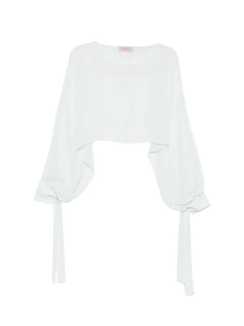 TWINSET tie-sleeve knitwear - Blue - zdjęcie produktu nr 1