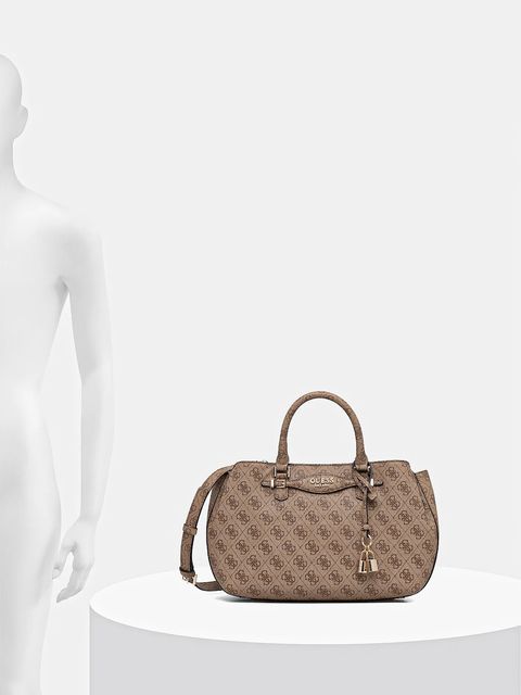 Guess torebka KATYA kolor beżowy HWSG96 52060