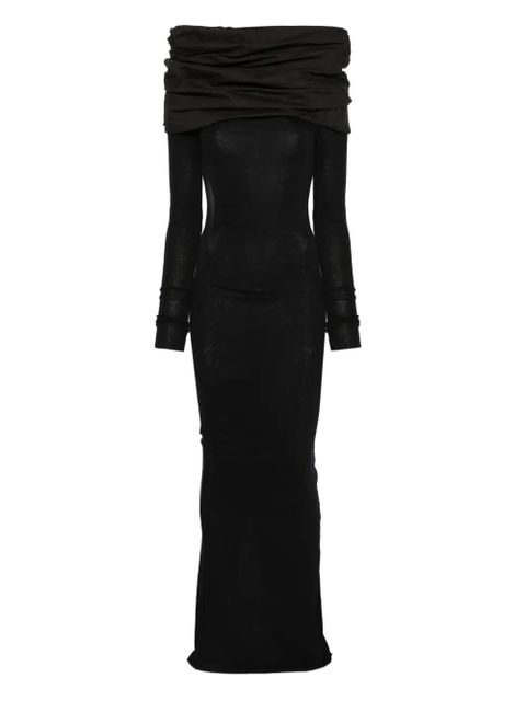 ENTIRE STUDIOS long sleeve dress - Black - zdjęcie produktu nr 1