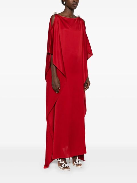 Lanvin open-shoulder dress - Red