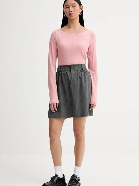 Marc O'Polo longsleeve bawełniany kolor różowy 600226152199 - zdjęcie produktu nr 2