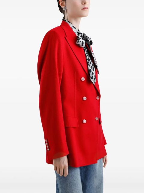 Dolce & Gabbana double-breasted blazer - Red - zdjęcie produktu nr 2