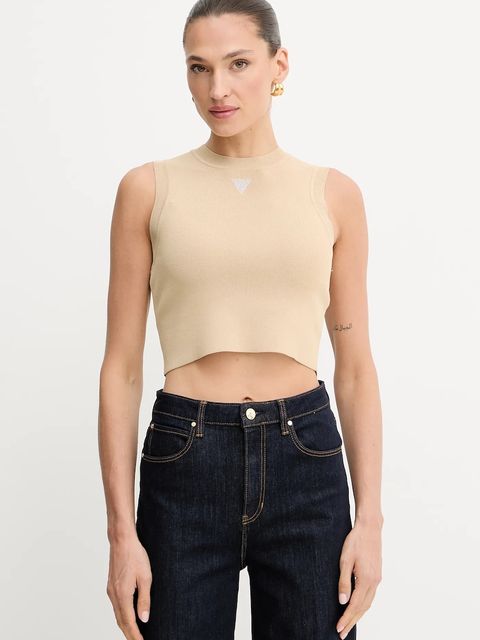 Guess top ALEXIA damski kolor beżowy W4GZ34 Z3F40 - zdjęcie produktu nr 1