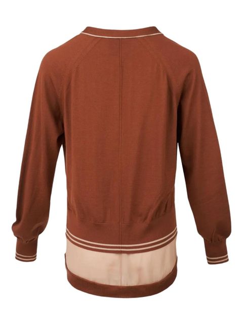 3.1 Phillip Lim layered cardigan - Orange - zdjęcie produktu nr 2