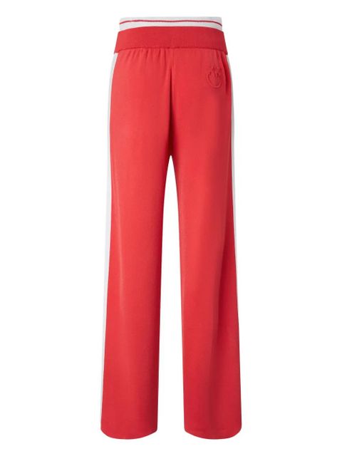 PINKO logo-waistband track pants - Red - zdjęcie produktu nr 2