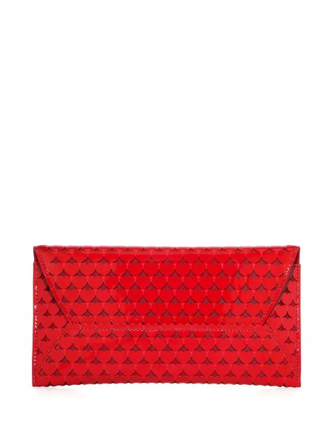 Aquazzura Amourose heart-pattern clutch bag - Red - zdjęcie produktu nr 2