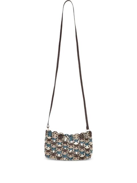 Rabanne disc-detailing cross bag - Silver - zdjęcie produktu nr 1