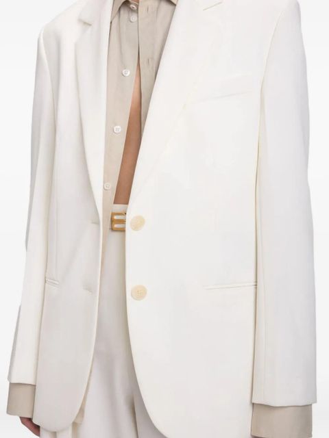 Victoria Beckham tailored wool jacket - White