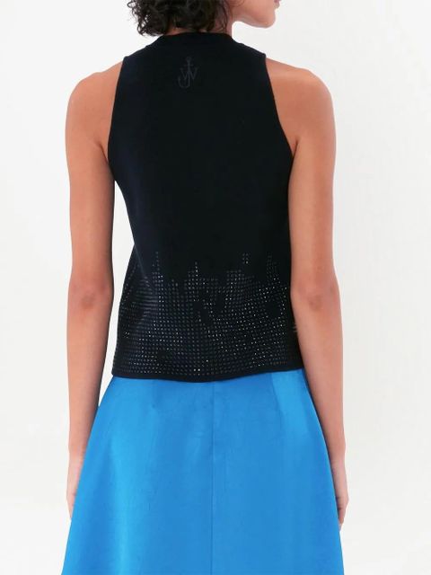 JW Anderson studded knitted tank top - Black