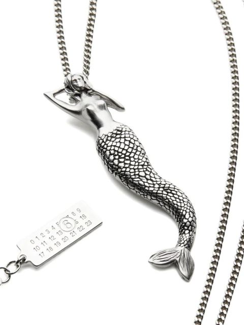 MM6 Maison Margiela mermaid pendant necklace - Silver - zdjęcie produktu nr 2