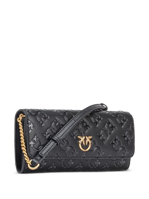 PINKO Love Birds wallet-on-chain - Black