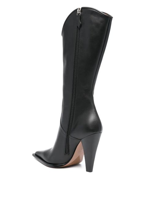 Paris Texas 110mm Nadia boots - Black