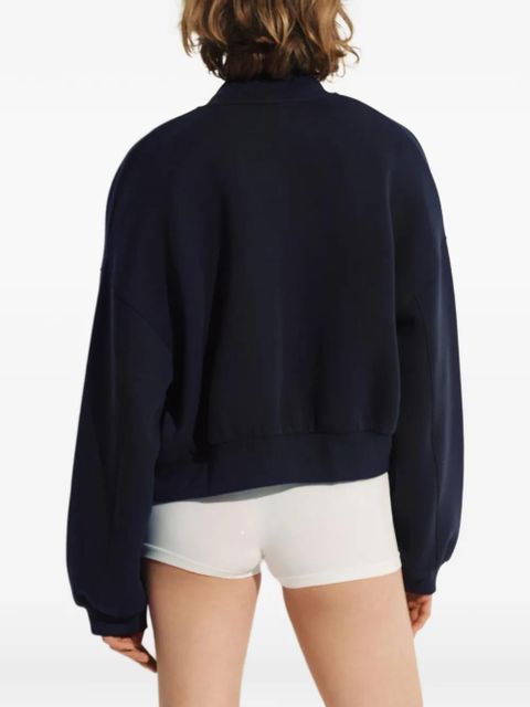 Essentiel Antwerp x Peanuts Snoopy-appliqué bomber jacket - Blue