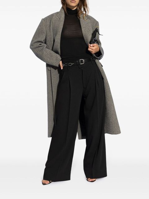 ISABEL MARANT Joyela roll-neck top - Black