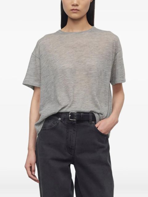 The Row short-sleeve cashmere T-shirt - Grey - zdjęcie produktu nr 2