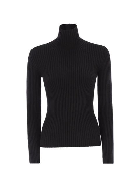 Max Mara ribbed turtleneck jumper - Black - zdjęcie produktu nr 1