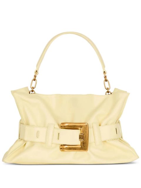 Balmain medium Anthem belt-detail Shoulder Bag - Yellow - zdjęcie produktu nr 1