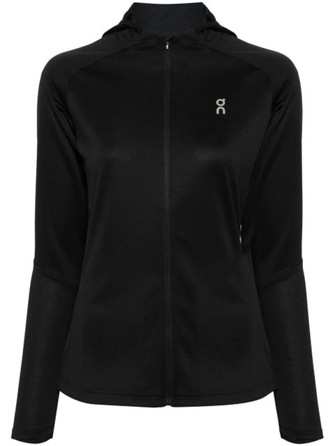 On Running Climate zip-up running hoodie - Black - zdjęcie produktu nr 1