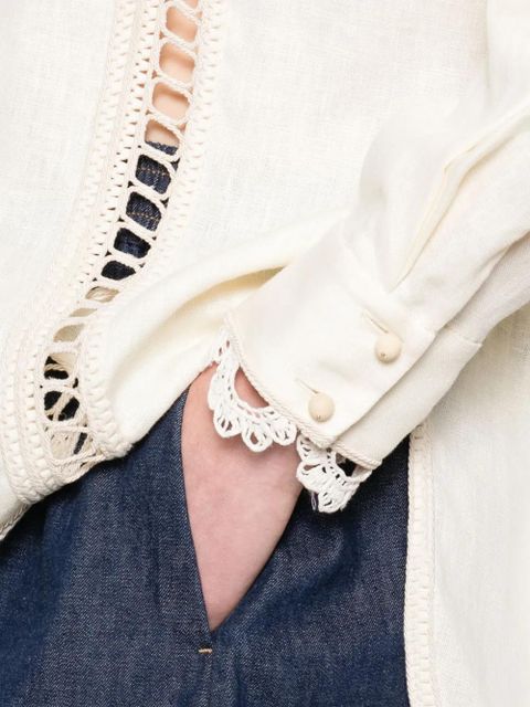 ZIMMERMANN Illuminate blouse - Neutrals