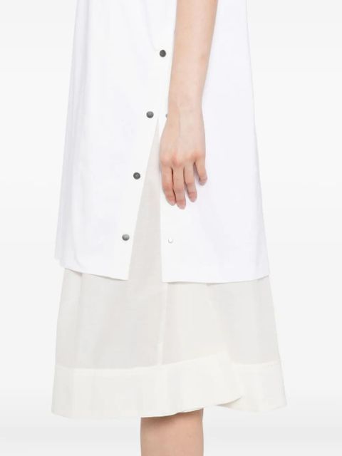 3.1 Phillip Lim crew neck short-sleevees dress - White
