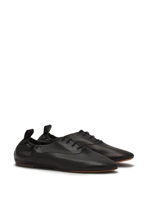 Lanvin lace-up ballet flats - Black