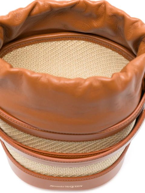 Alexander McQueen Rise bucket bag - Brown