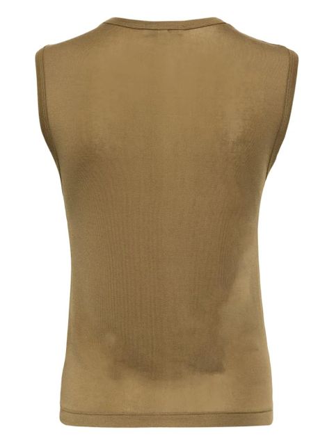 AGOLDE Nikita round-neck tank top - Green - zdjęcie produktu nr 2