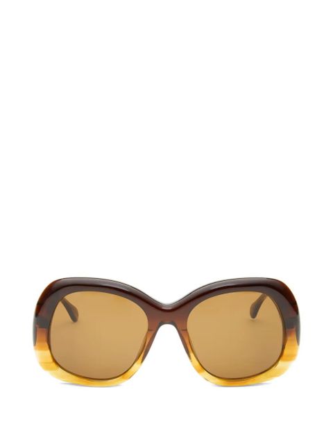 Simon Miller x Delarge Faro oversized-frame sunglasses - Brown - zdjęcie produktu nr 1